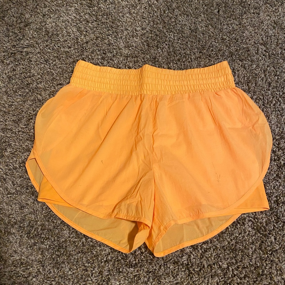 Women's all in motion Orange Shorts